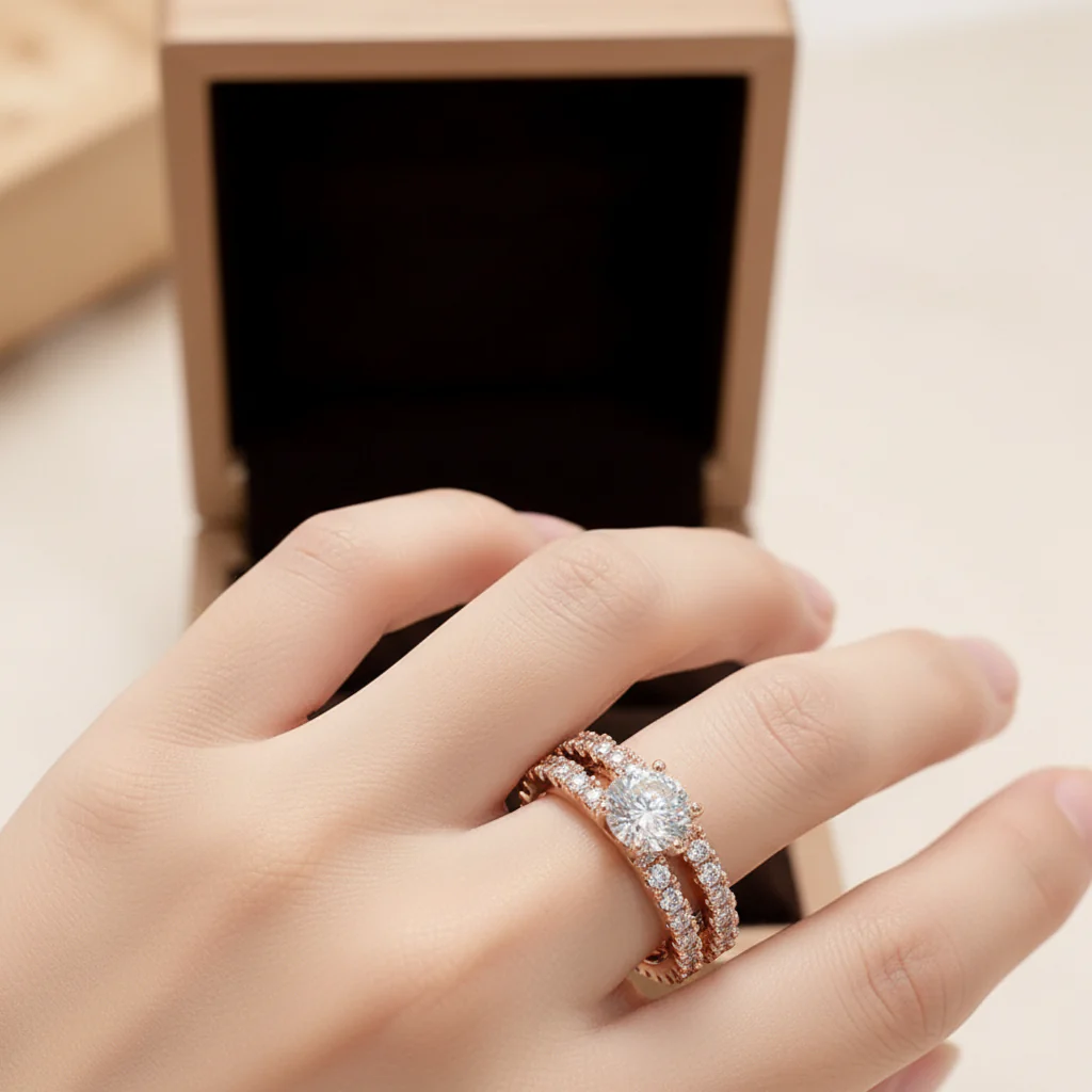 Conjunto de anillos Eternos