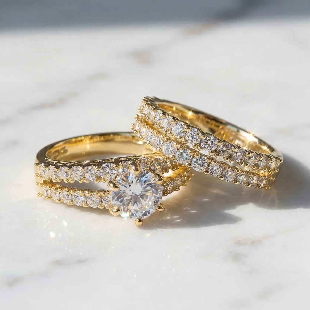 Conjunto de anillos Eternos