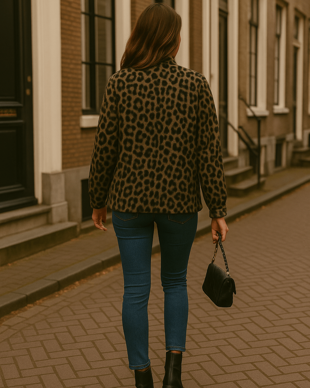 Leona | Bomber s leopardím vzorem