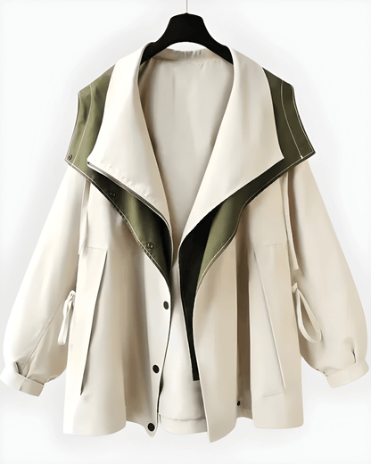 Markéta | Voděodpudivá bunda v colorblock stylu