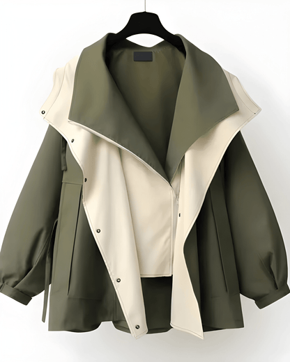 Markéta | Voděodpudivá bunda v colorblock stylu