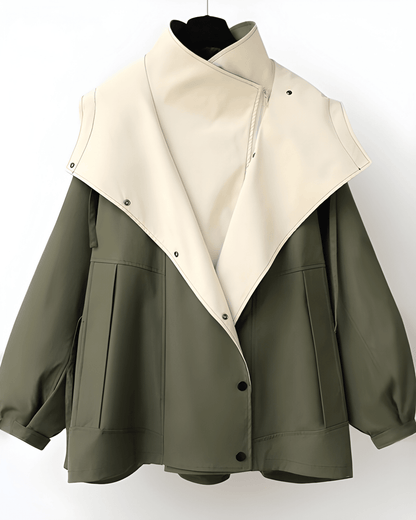 Markéta | Voděodpudivá bunda v colorblock stylu
