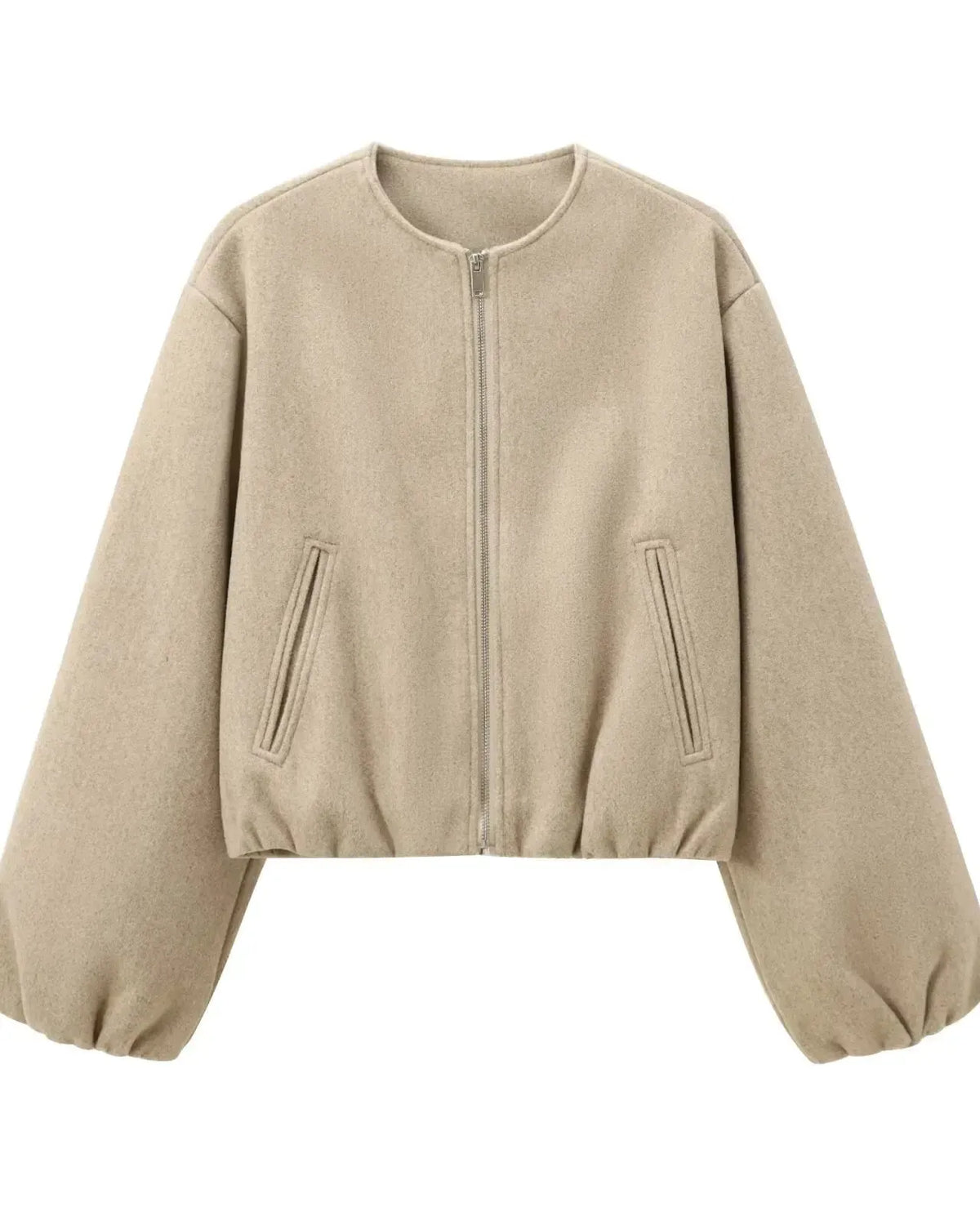 Magda | Krátký šedý bomber