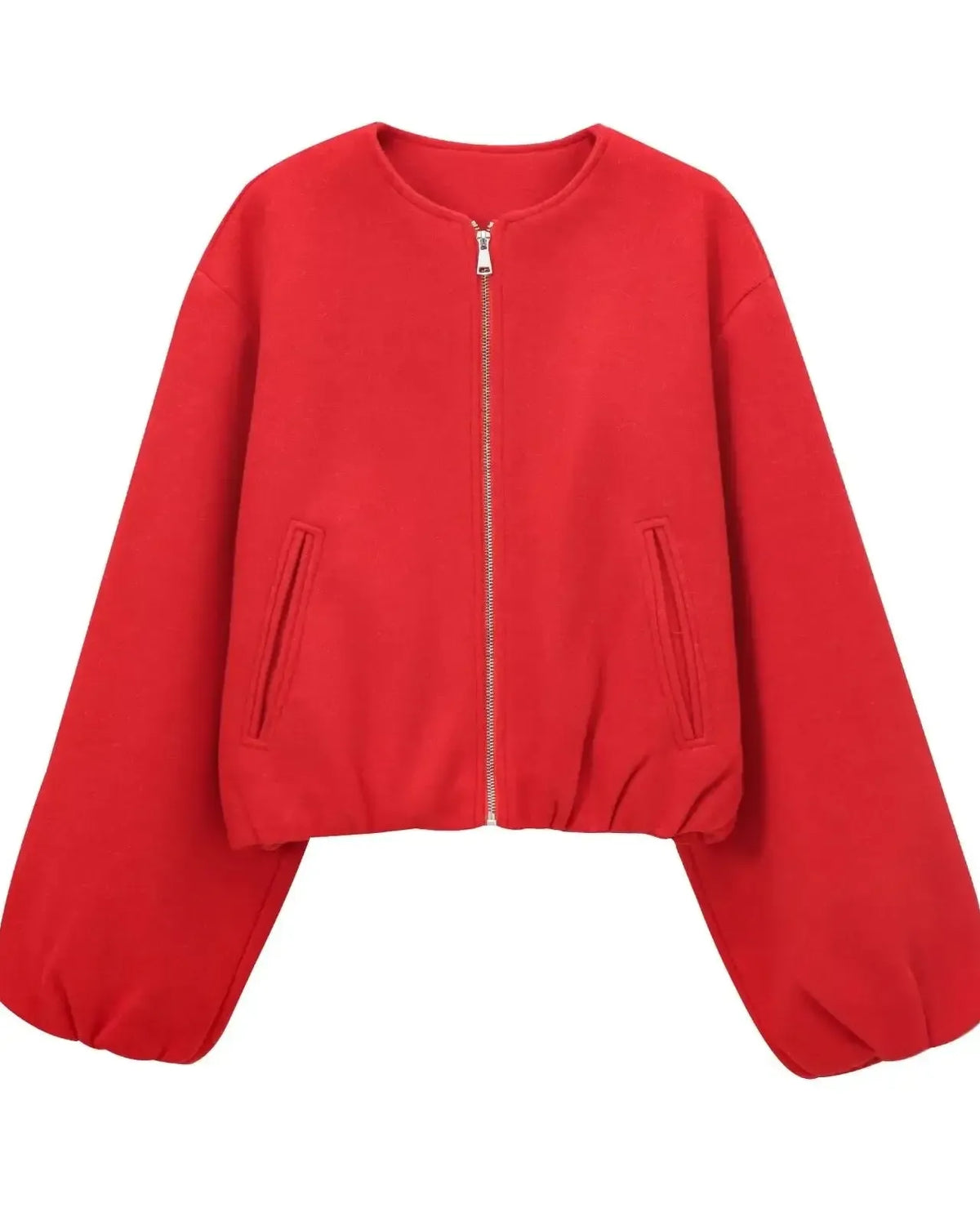 Magda | Krátký šedý bomber