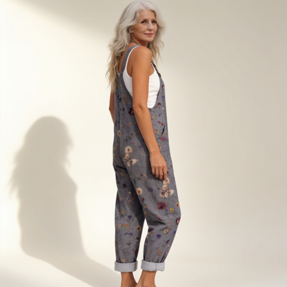 Teodora Šedý overal s boho květy